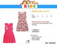 VESTIDO HELLO KITTY